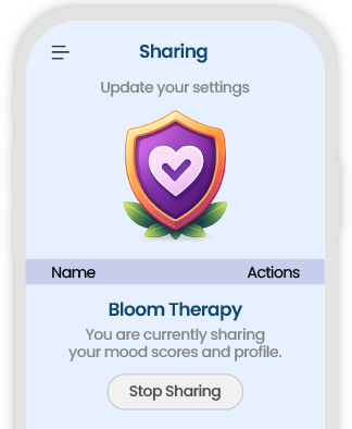 Sharing settings